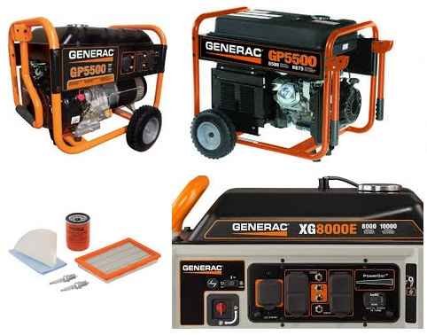 generac portable generator parts