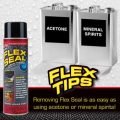 flex seal tape removal
