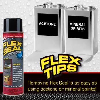 How to Remove Flex Seal