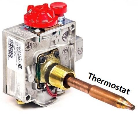 Check water heater thermostat