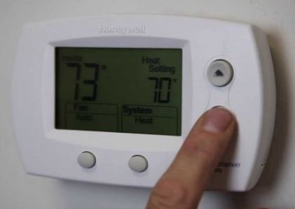 Honeywell Thermostat Lowering the Temperature