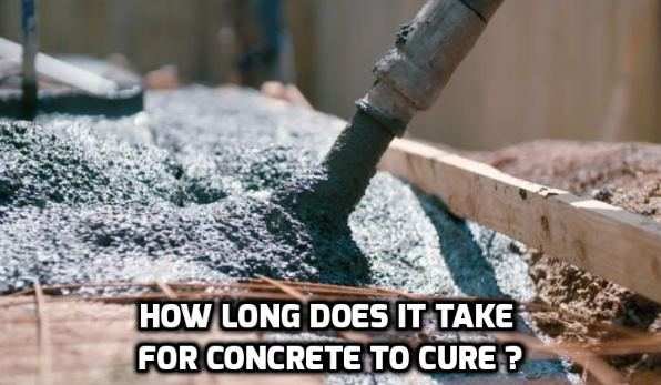 how long does it take for concrete to cure