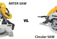 miter saw vs circular saw