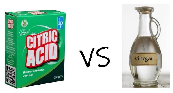 Citric Acid vs Vinegar Cleaning