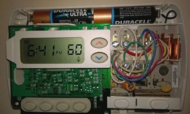 White Rodgers Thermostat Battery