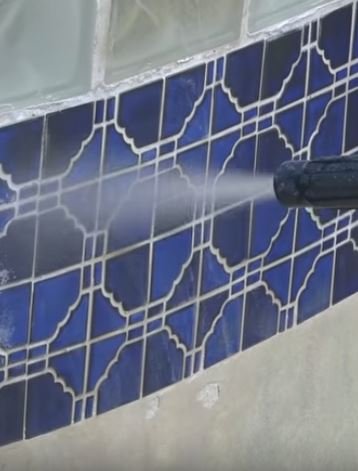 How To Clean Pool Tile With Pressure Washer