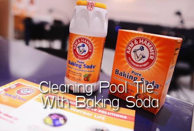 Cleaning Pool Tile With Baking Soda