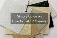 How to cut FRP Panels