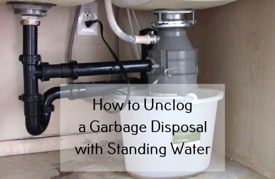 How to Unclog a Garbage Disposal with Standing Water