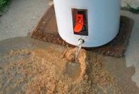 How to flush the water heater