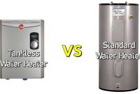 Tankless Water Heater vs Standard Water Heater