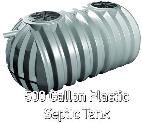 500 Gallon Plastic Septic Tank