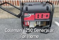 Coleman 6250 Generator for Home