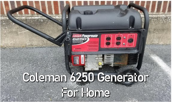 Coleman 6250 Generator for Home