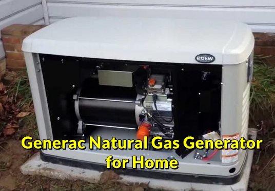 Generac Natural Gas Generator for Home