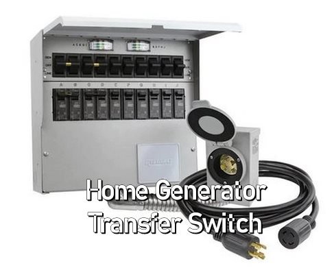 Home Generator Transfer Switch