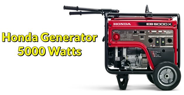 Honda Generator 5000 Watts