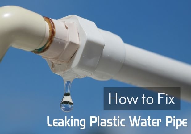 How to Fix a Leaking Plastic Water Pipe
