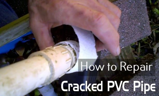 How to Repair Cracked PVC Pipe