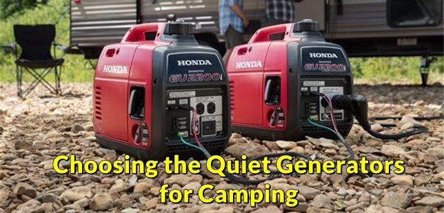 Quiet Generators for Camping