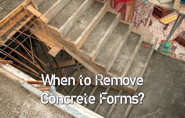 When to Remove Concrete Forms