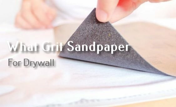 what grit of sandpaper for drywall mud