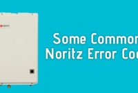 Noritz Error Code