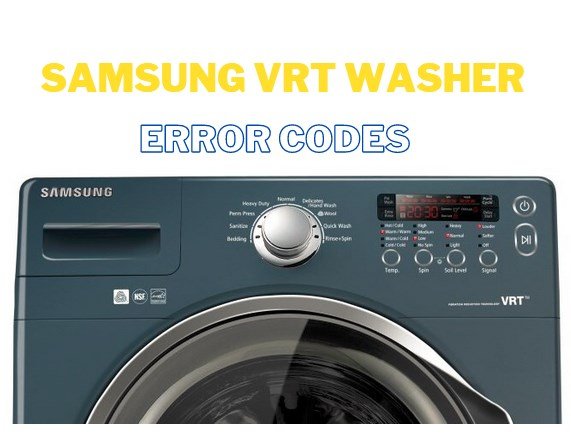 samsung vrt washer error codes