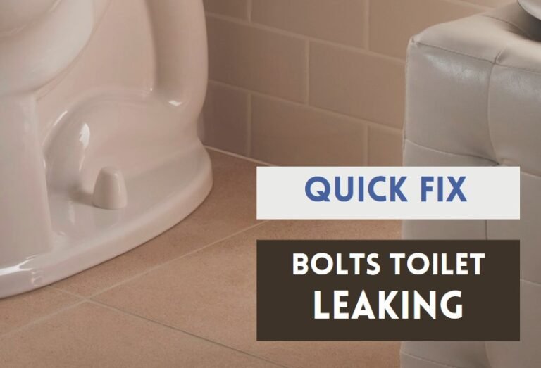 Don't Panic! Here's How You Counter Attack Bolts on Toilet Tank Leaking