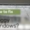 how to fix foggy windows