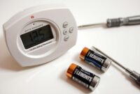 White Rodgers Thermostat Battery