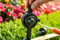 how to adjust Orbit sprinkler heads