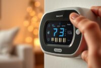 how to reset honeywell thermostat old model
