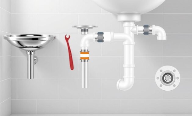 Sink Drain Pipe Installation Process Sink Drain Pipe Installation Process