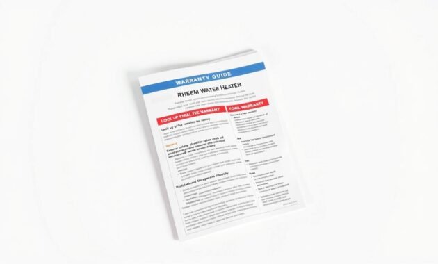 rheem water heater warranty rheem water heater warranty