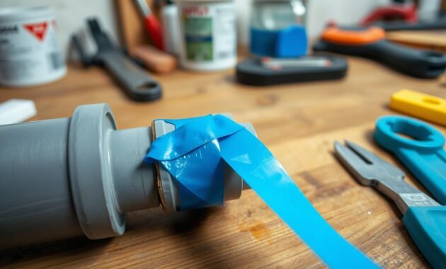 Pipe Burst Tape Repair Technique Pipe Burst Tape Repair Technique