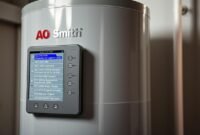 ao smith water heater codes